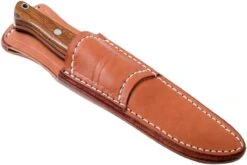 Bark River Gunny Scandi CPM 3V, Desert Ironwood, Brown Sheath -Optimal Couteaux Magasin BRK07 024DIW 07 bark river brk07 024diw 07