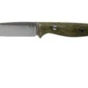 Bark River Gunny Hunter CPM S45VN, Green Canvas Micarta Couteau De Chasse