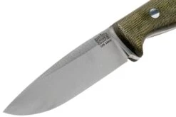 Bark River Gunny Hunter CPM S45VN, Green Canvas Micarta Couteau De Chasse -Optimal Couteaux Magasin BRK07 084GCM 03 bark river knives