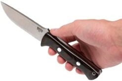 Bark River Bravo 1 A2, Black Green Camo Canvas Micarta, Brown Sheath 11 Bark River Bravo 1 A2, Black Green Camo Canvas Micarta, Brown Sheath -Optimal Couteaux Magasin BRK07 111COC 06 bark river brk07 111coc 06