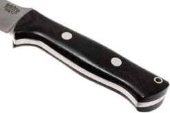 Bark River Bravo 1 CPM 3V, Black Canvas Micarta, Brown Sheath 11 Bark River Bravo 1 CPM 3V, Black Canvas Micarta, Brown Sheath -Optimal Couteaux Magasin BRK07 114BRKC 04 bark river brk07 114brkc 04