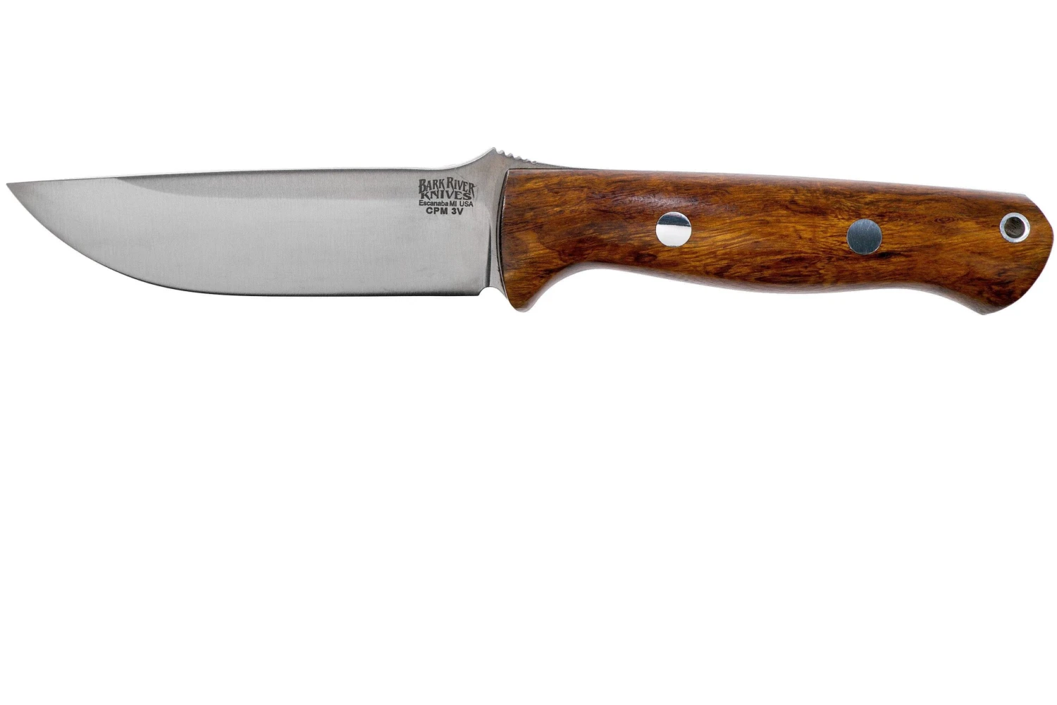 Bark River Bravo 1 CPM 3V, Desert Ironwood Couteau Outdoor 1 Bark River Bravo 1 CPM 3V, Desert Ironwood Couteau Outdoor