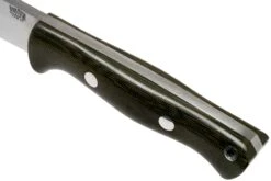 Bark River Bravo 1.5 Rampless CPM 3V Field Knife, Green Canvas Micarta -Optimal Couteaux Magasin BRK07 122GCMR 05 bark river knives