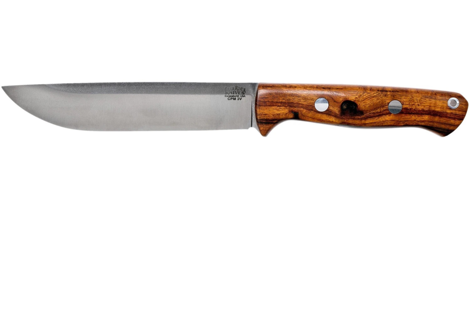 Bark River Bravo 1.5 LT CPM 3V Rampless, Desert Ironwood Couteau Outdoor 1 Bark River Bravo 1.5 LT CPM 3V Rampless, Desert Ironwood Couteau Outdoor