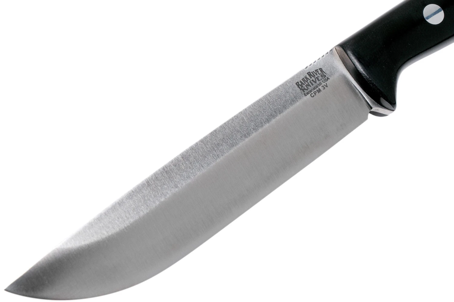 Bark River Bravo 1.5 LT Field CPM 3V, Black Canvas Micarta Couteau Outdoor 3 Bark River Bravo 1.5 LT Field CPM 3V, Black Canvas Micarta Couteau Outdoor – Image 3