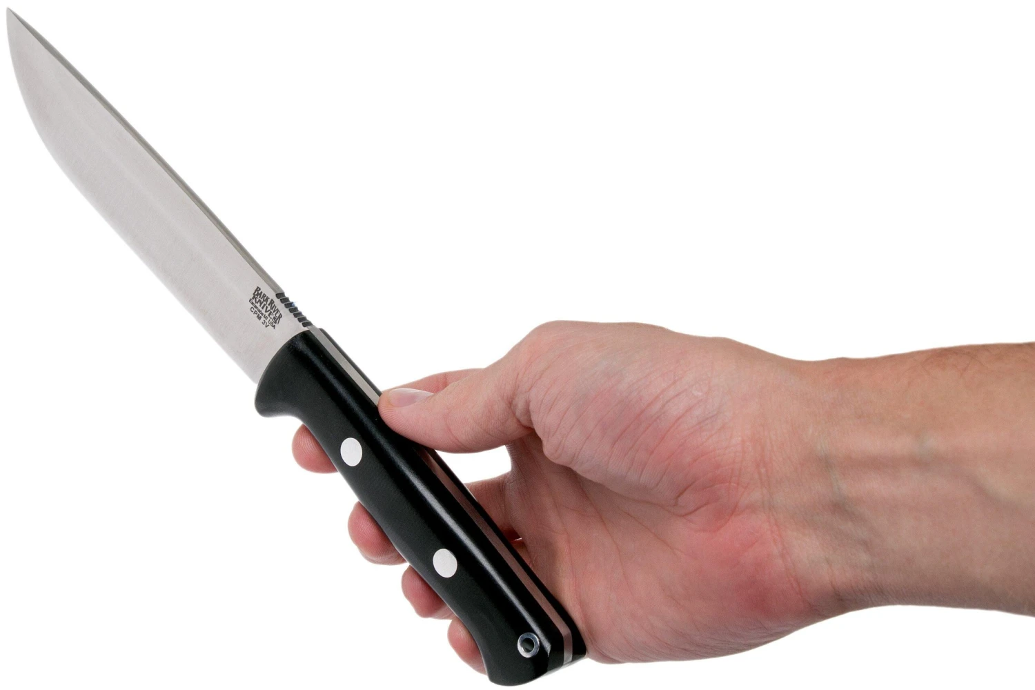 Bark River Bravo 1.5 LT Field CPM 3V, Black Canvas Micarta Couteau Outdoor 6 Bark River Bravo 1.5 LT Field CPM 3V, Black Canvas Micarta Couteau Outdoor – Image 6