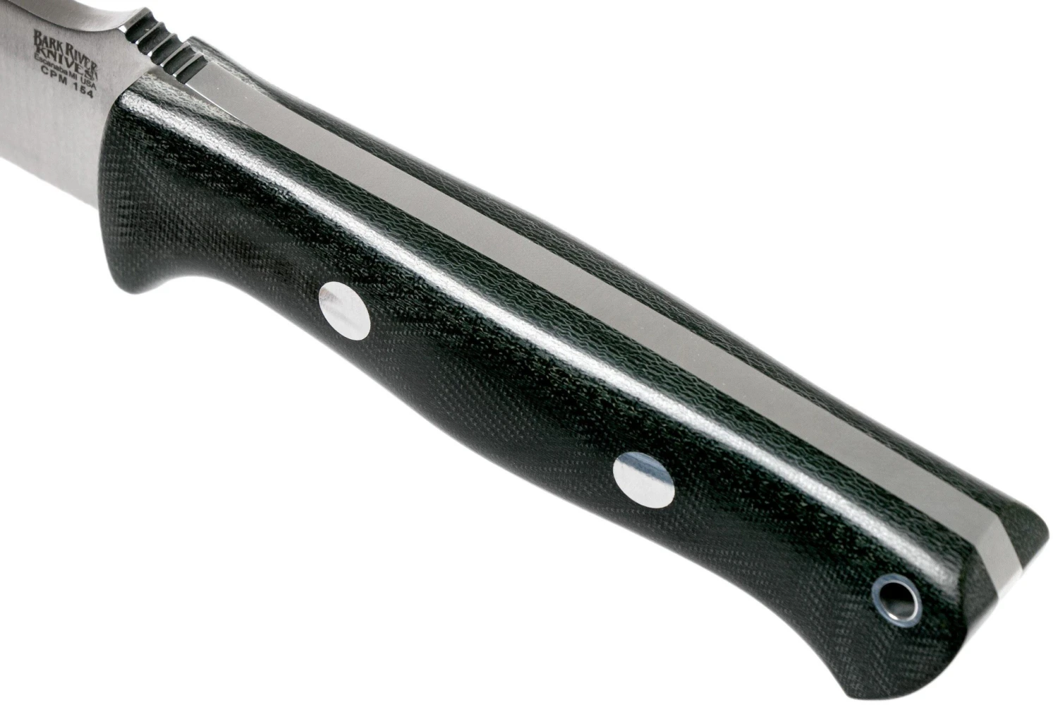Bark River Bravo 1 CPM 154, Black Canvas Micarta 5 Bark River Bravo 1 CPM 154, Black Canvas Micarta – Image 5