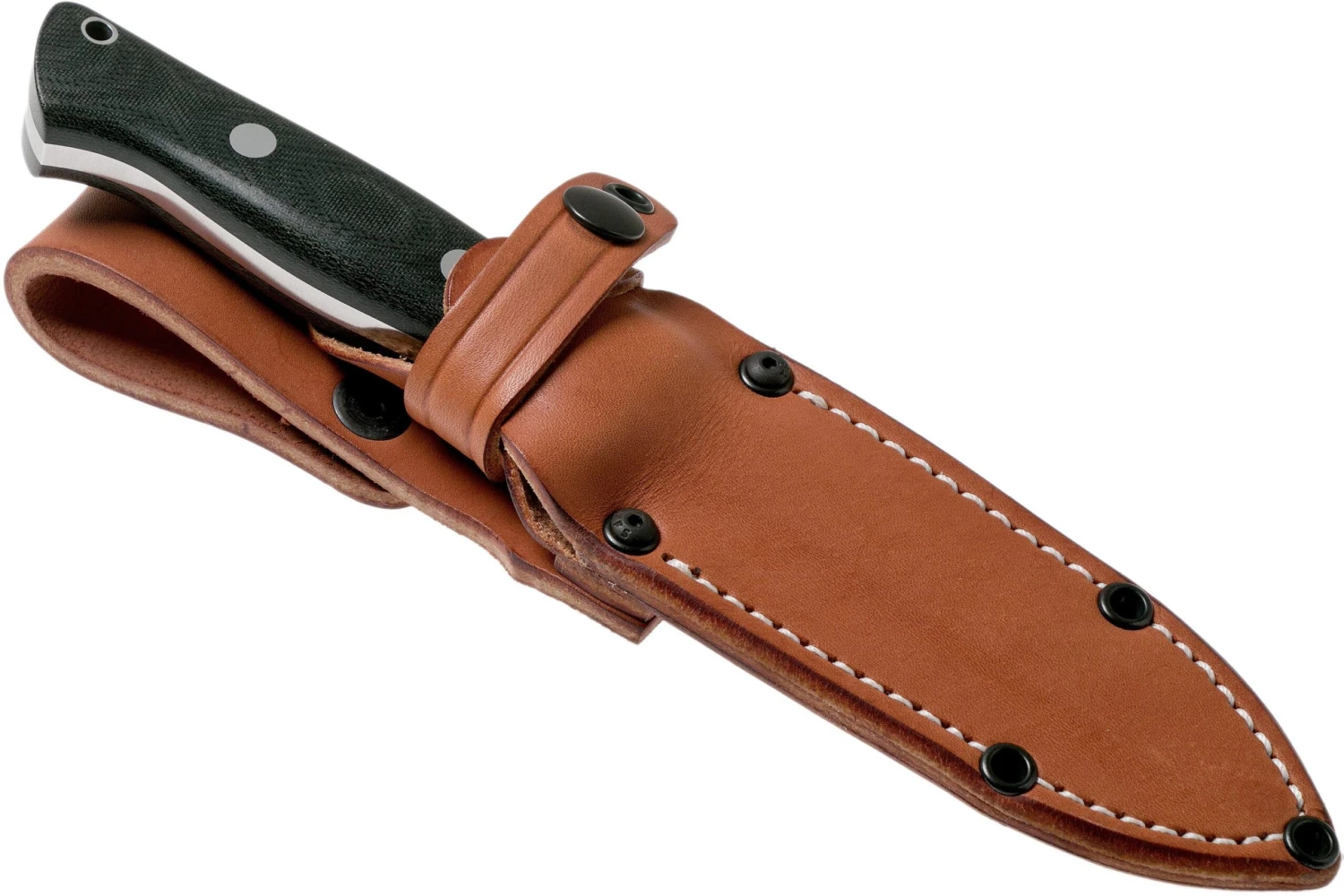 Bark River Bravo 1 CPM 154, Black Canvas Micarta 7 Bark River Bravo 1 CPM 154, Black Canvas Micarta – Image 7