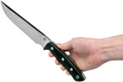 Bark River STS 7.5 CPM 154, Black Canvas Micarta -Optimal Couteaux Magasin BRK07 857BKRC 06 bark river knives