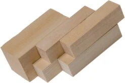 BeaverCraft Wood Carving Blocks BW1 Set De Blocks En Bois Pour Sculpter Le Bois