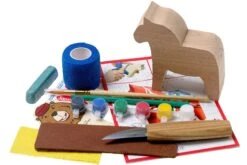 BeaverCraft DIY02 Dala Horse Carving Hobby-Kit