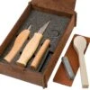 BeaverCraft Spoon Carving Tool Set S13BOX, Set à Sculpter Le Bois Avec Emballage Cadeau