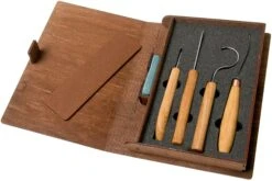 BeaverCraft Professional Spoon And Kuksa Carving Set S43 Book, Kit De Sculpture Sur Bois Avec Boîte De Rangement Livre En Bois -Optimal Couteaux Magasin BVS43BOOK 03 beavercraft