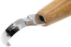 BeaverCraft Spoon Carving Knife Deep Cut Bevels SK5S, Double Edge, Couteau Croche Avec étui -Optimal Couteaux Magasin BVSK5S 03 beavercraft