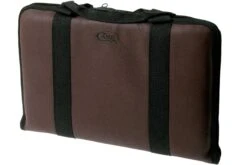 Case Medium Leather Knife Case 01075, Pochette à Couteaux