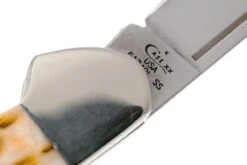 Case Mini Copperlock Amber Jigged Bone, 00133, 61749L SS Couteau De Poche -Optimal Couteaux Magasin CE133 05 case ce133 05