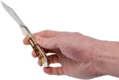 Case Mini Copperlock Amber Jigged Bone, 00133, 61749L SS Couteau De Poche -Optimal Couteaux Magasin CE133 08 case ce133 08