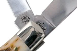 Case Trapper Amber Jigged Bone, 00163, 6254 CV Couteau De Poche -Optimal Couteaux Magasin CE163 06 case ce163 06