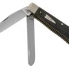 Case Trapper Smooth Black Micarta, 27730, 10254 SS Couteau De Poche