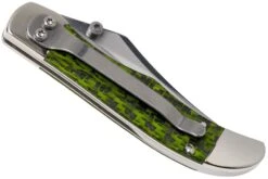 Case Kickstart Mid Folding Hunter Green & Black Carbon Fibre-G10 Weave Smooth, 50711, 101265AC SS Couteau De Poche -Optimal Couteaux Magasin CE50711 04 case