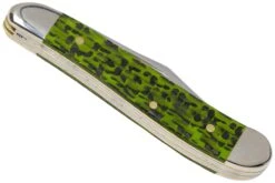 Case Peanut Green & Black Carbon Fiber-G10 Weave Smooth, 50714, 10220 SS Couteau De Poche -Optimal Couteaux Magasin CE50714 04 case