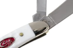 Case Peanut Sparxx White Synthetic, 60188, 6220 SS Couteau De Poche -Optimal Couteaux Magasin CE60188 06 case ce60188 06