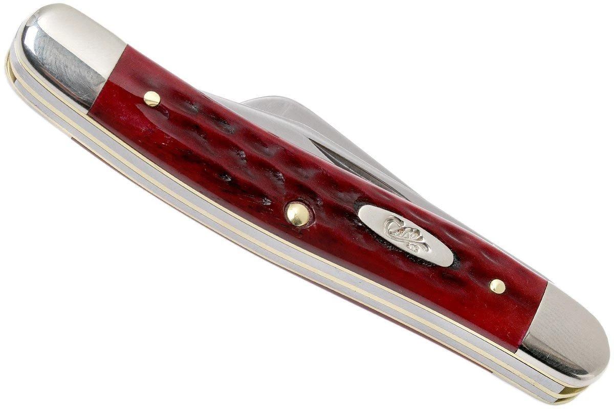 Case Medium Stockman Pocket Worn Old Red Bone, 00786, 6318 SS Couteau Poche 8 Case Medium Stockman Pocket Worn Old Red Bone, 00786, 6318 SS Couteau Poche – Image 8
