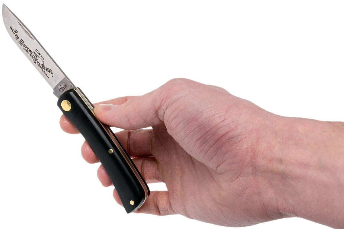 Case Sod Buster Jr. Jet Black Synthetic, 00095, 2137 SS Couteau De Poche 7 Case Sod Buster Jr. Jet Black Synthetic, 00095, 2137 SS Couteau De Poche – Image 7