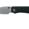 Civivi Baby Banter C19068S-1 Black G10, Stonewashed Couteau De Poche, Ben Petersen Design