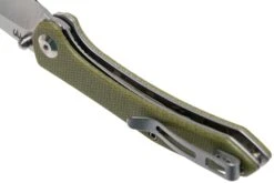 Civivi Hadros C20004-3 Olive Micarta Couteau De Poche, Dylan Mallery Design -Optimal Couteaux Magasin CIC20004 3 05 civivi