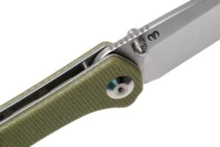 Civivi Hadros C20004-3 Olive Micarta Couteau De Poche, Dylan Mallery Design -Optimal Couteaux Magasin CIC20004 3 06 civivi
