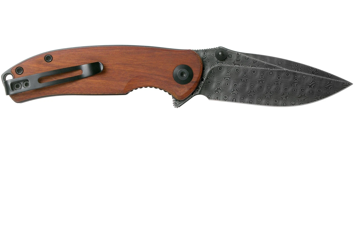 Civivi Pintail C2020DS-2 Damascus, Cuibourtia Couteau De Poche 2 Civivi Pintail C2020DS-2 Damascus, Cuibourtia Couteau De Poche – Image 2