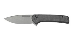 Civivi Conspirator C21006-1 Black Micarta, Stonewashed Couteau De Poche