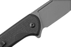 Civivi Conspirator C21006-1 Black Micarta, Stonewashed Couteau De Poche -Optimal Couteaux Magasin CIC21006 1 05 civivi