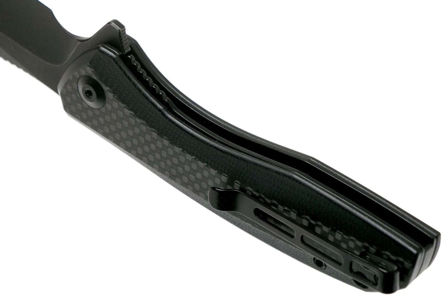 Civivi Baklash C801I Blackwashed, Black G10 & Carbonfiber Couteau De Poche 5 Civivi Baklash C801I Blackwashed, Black G10 & Carbonfiber Couteau De Poche – Image 5