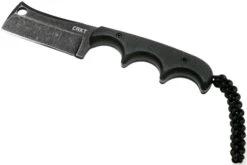 CRKT Minimalist Cleaver Blackout 2383K Couteau De Cou, Alan Folts Design -Optimal Couteaux Magasin CK 2383K 03 crkt