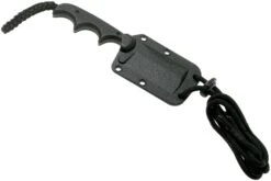 CRKT Minimalist Cleaver Blackout 2383K Couteau De Cou, Alan Folts Design -Optimal Couteaux Magasin CK 2383K 05 crkt