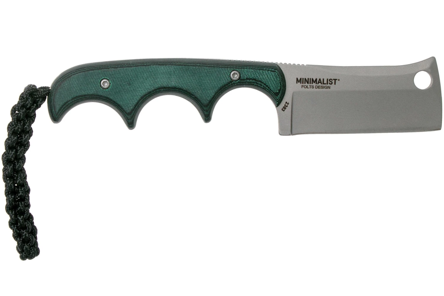 CRKT Minimalist Cleaver 2383 Couteau De Cou, Alan Folts Design 2 CRKT Minimalist Cleaver 2383 Couteau De Cou, Alan Folts Design – Image 2