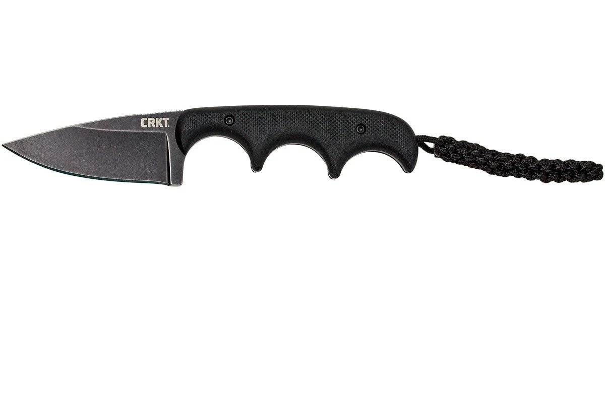 CRKT Minimalist Drop Point 2384K Couteau De Cou, Alan Folts Design 1 CRKT Minimalist Drop Point 2384K Couteau De Cou, Alan Folts Design