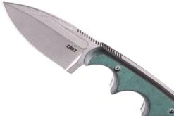 CRKT Minimalist Spear Point, Green Black, Couteau De Cou, Alan Folts Design -Optimal Couteaux Magasin CK 2396 03 crkt
