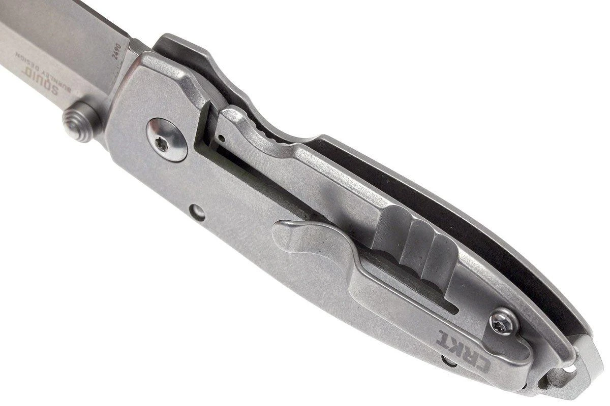 CRKT Squid Couteau De Poche Stonewash - 2490 5 CRKT Squid Couteau De Poche Stonewash - 2490 – Image 5