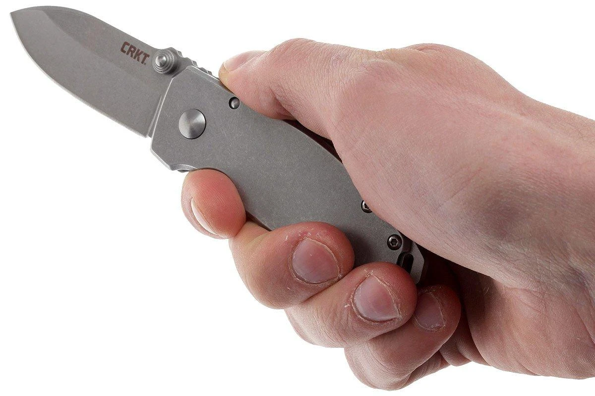 CRKT Squid Couteau De Poche Stonewash - 2490 7 CRKT Squid Couteau De Poche Stonewash - 2490 – Image 7