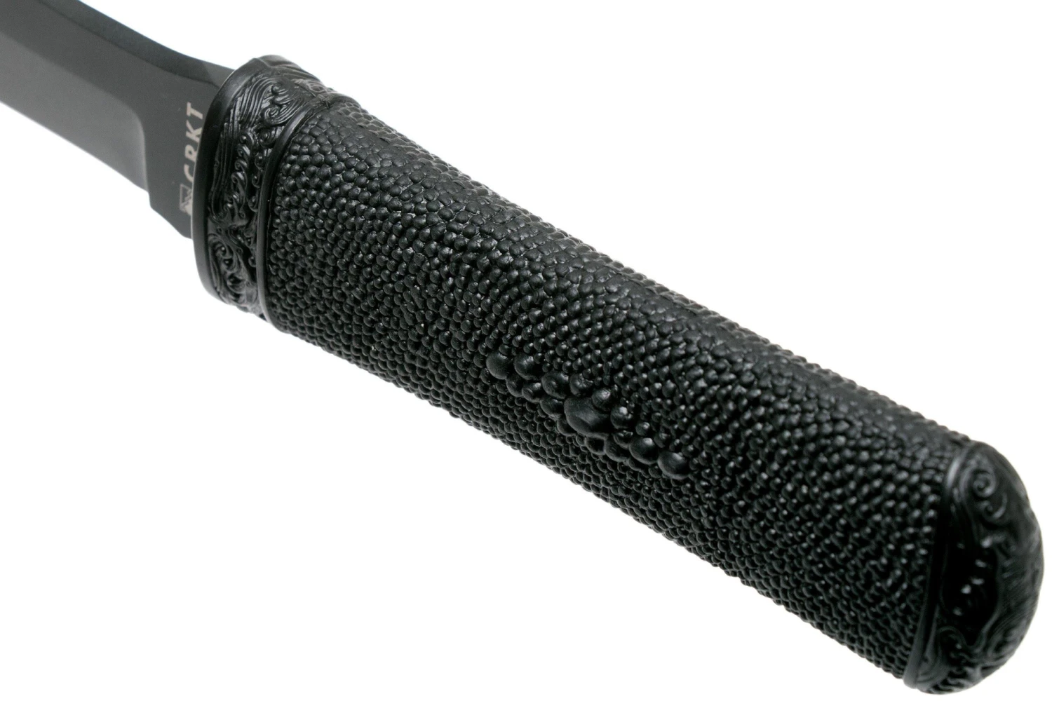 CRKT Hissatsu Black 2907K Fixed Couteau à Lame Fixe, James Williams Design 5 CRKT Hissatsu Black 2907K Fixed Couteau à Lame Fixe, James Williams Design – Image 5