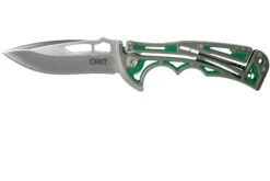 CRKT Nirk Tighe Green 5241 Couteau De Poche, Brian Tighe Design