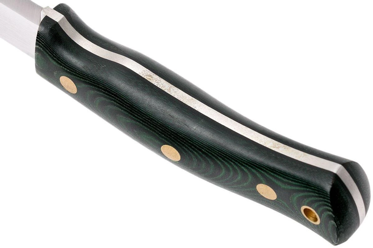 Casström No. 10 Swedish Forest Knife Green Micarta, K720 Scandi Grind 13103 4 Casström No. 10 Swedish Forest Knife Green Micarta, K720 Scandi Grind 13103 – Image 4