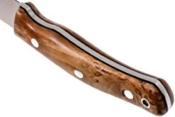 Casström No. 10 Swedish Forest Knife Curly Birch, 14C28N Flat Grind 13118 -Optimal Couteaux Magasin CM13118 04 casstrom cm13118 04