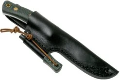 Casström No. 10 Swedish Forest Knife Green Micarta, K720 Scandi Grind 13123 Avec Firesteel -Optimal Couteaux Magasin CM13123 06 casstrom