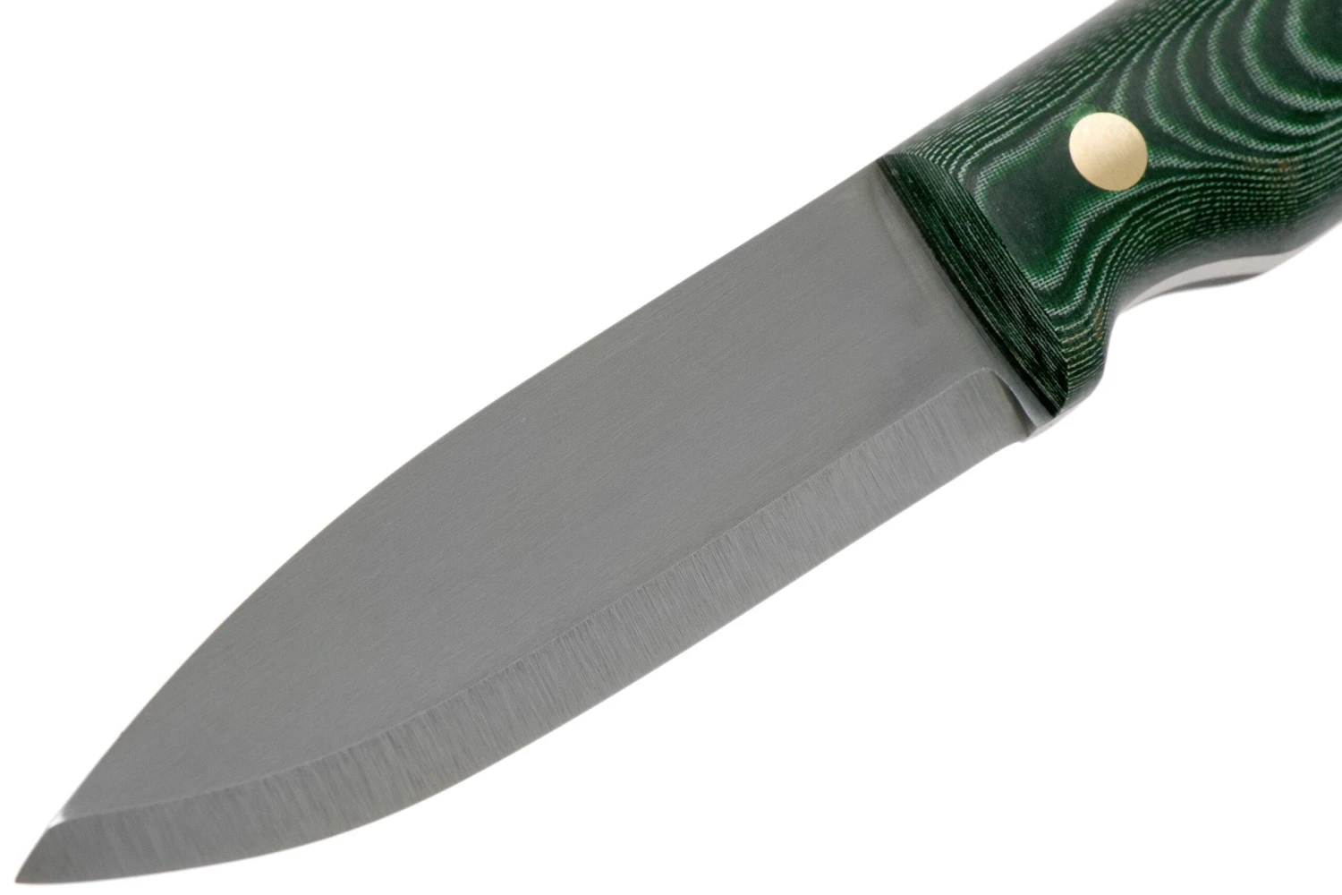 Casström No. 10 Swedish Forest Knife Green Micarta, 14C28N Scandi Grind 13127 Avec Firesteel 3 Casström No. 10 Swedish Forest Knife Green Micarta, 14C28N Scandi Grind 13127 Avec Firesteel – Image 3