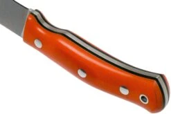Casström No. 10 Swedish Forest Knife Orange G10, 14C28N Flat Grind 13130 -Optimal Couteaux Magasin CM13130 04 casstrom