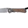 Chris Reeve Inkosi Small Natural Micarta Inlays Insingo Couteau, Droitier